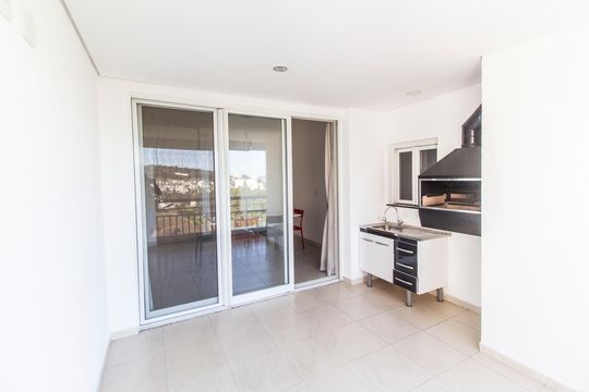 Varanda gourmet de apartamento para alugar com 4 quartos, 123m² em Alphaville, Santana de Parnaíba
