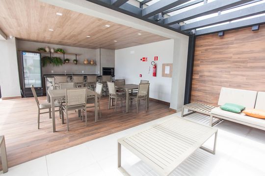 Área Comum - Churrasqueira de apartamento para alugar com 3 quartos, 81m² em Jardim Sul, Uberlândia