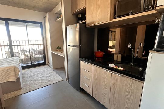 Kitnet/Studio para alugar com 1 quarto, 29m² em Cidade Monções, São Paulo