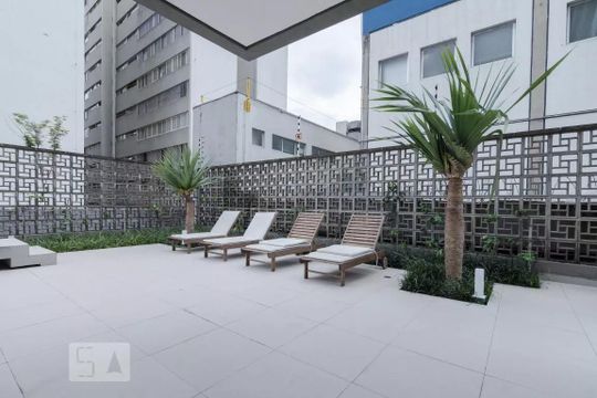 Área comum de kitnet/studio à venda com 1 quarto, 26m² em Perdizes, São Paulo
