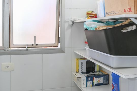 Cozinha e Área de Serviço de apartamento à venda com 1 quarto, 41m² em Pompeia, São Paulo