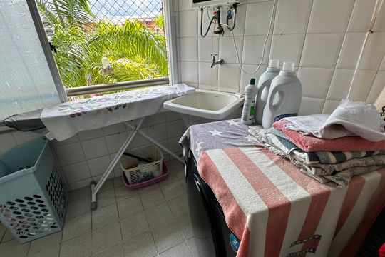 Área de Serviço de apartamento à venda com 2 quartos, 105m² em Barra da Tijuca, Rio de Janeiro