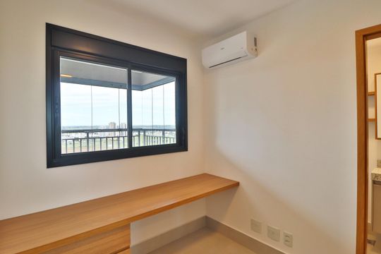 Quarto 1 - Suíte de apartamento para alugar com 2 quartos, 86m² em Jardim Sul, Uberlândia