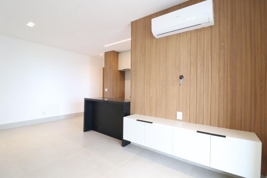 Sala de apartamento para alugar com 2 quartos, 86m² em Jardim Sul, Uberlândia