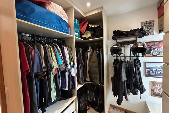 Closet da suíte de apartamento à venda com 2 quartos, 79m² em Cachambi, Rio de Janeiro