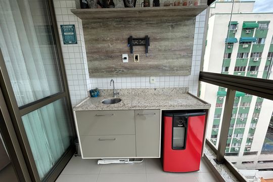 Varanda da Sala de apartamento à venda com 2 quartos, 79m² em Cachambi, Rio de Janeiro