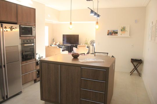 Cozinha de apartamento à venda com 3 quartos, 179m² em Santa Paula, São Caetano do Sul