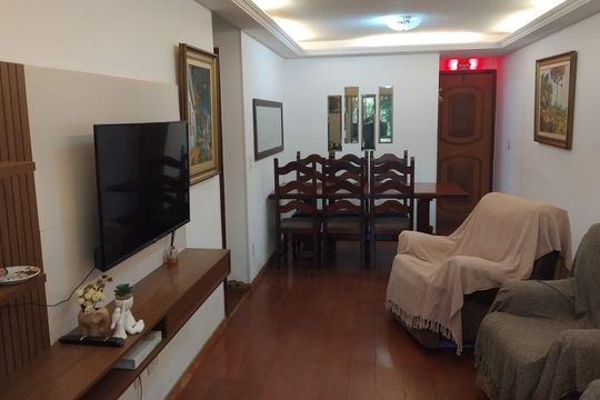 Sala de apartamento para alugar com 3 quartos, 100m² em Recreio dos Bandeirantes, Rio de Janeiro