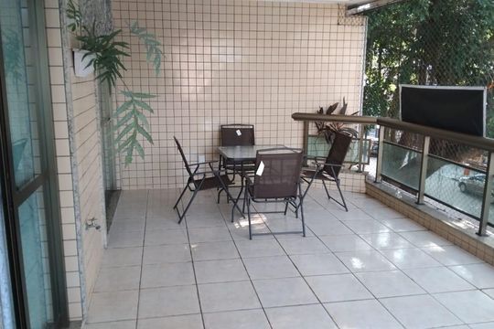 Varanda de apartamento para alugar com 3 quartos, 100m² em Recreio dos Bandeirantes, Rio de Janeiro