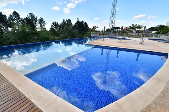 Área comum - Piscina de apartamento para alugar com 2 quartos, 113m² em Parque dos Pomares, Campinas