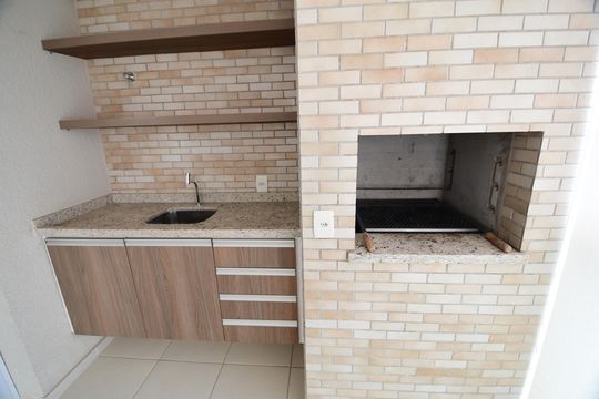 Varanda gourmet de apartamento para alugar com 2 quartos, 113m² em Parque dos Pomares, Campinas