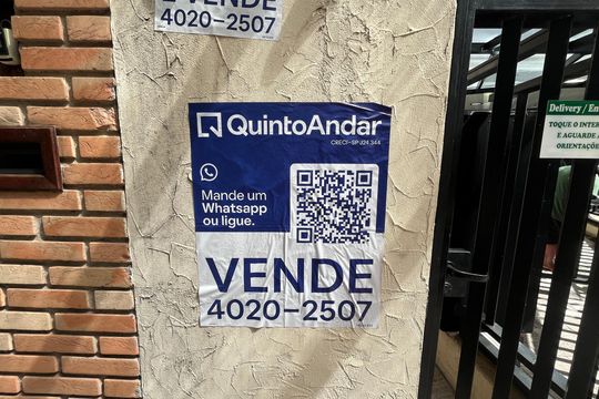 Fachada/Placa de kitnet/studio à venda com 1 quarto, 54m² em Santana, São Paulo