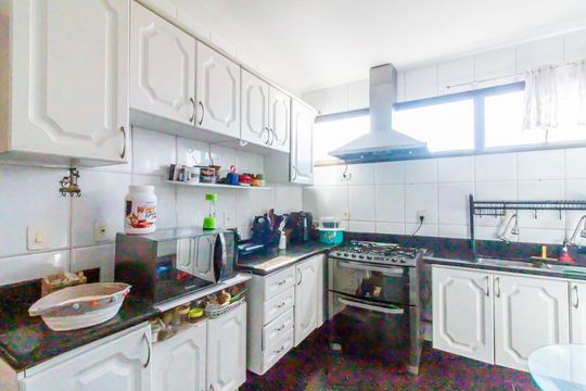 Cozinha de apartamento à venda com 4 quartos, 163m² em Liberdade, Belo Horizonte