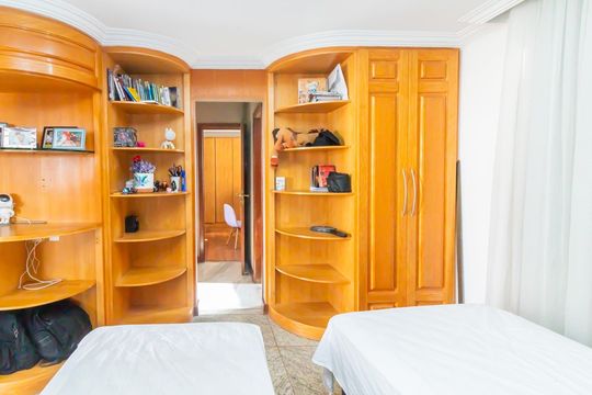 Suíte 2 de apartamento à venda com 4 quartos, 163m² em Liberdade, Belo Horizonte