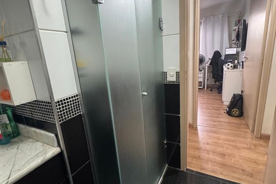 Cozinha de apartamento à venda com 3 quartos, 82m² em Demarchi, São Bernardo do Campo