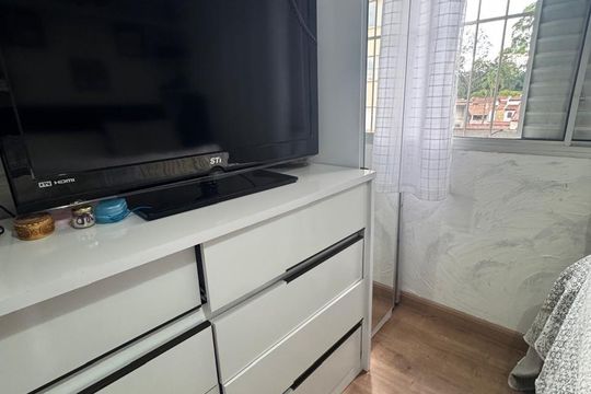 Quarto de apartamento à venda com 3 quartos, 82m² em Demarchi, São Bernardo do Campo