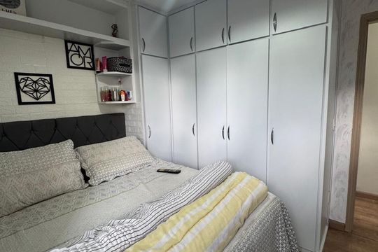 Quarto de apartamento à venda com 3 quartos, 82m² em Demarchi, São Bernardo do Campo
