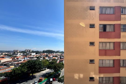 Vista - Sala de apartamento à venda com 2 quartos, 65m² em Planalto, São Bernardo do Campo