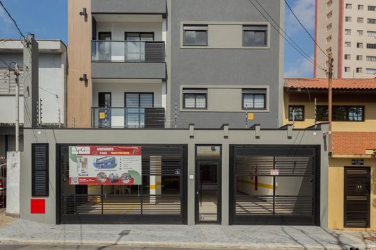 Fachada de apartamento à venda com 2 quartos, 57m² em Nova Petrópolis, São Bernardo do Campo