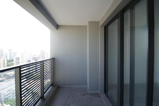 Sacada de apartamento à venda com 1 quarto, 28m² em Pompeia, São Paulo