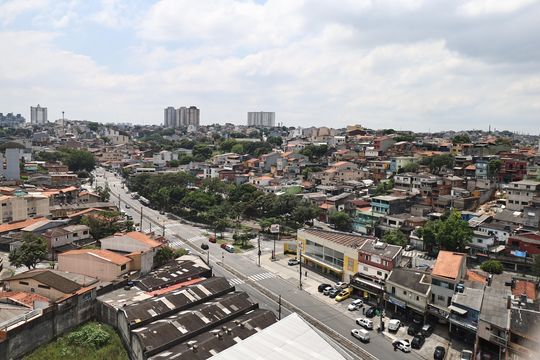 Vista do Quarto 2 de apartamento à venda com 2 quartos, 48m² em Parque Jaçatuba, Santo André