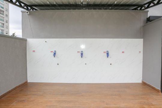 Lavanderia de kitnet/studio para alugar com 1 quarto, 30m² em Vila Romana, São Paulo