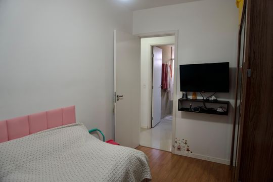 Quarto 2 de apartamento para alugar com 3 quartos, 69m² em São Lucas, Belo Horizonte