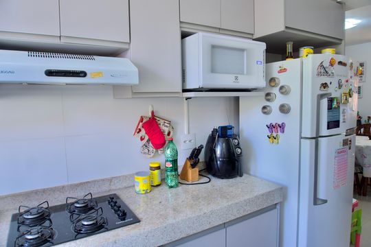 Cozinha de apartamento para alugar com 3 quartos, 69m² em São Lucas, Belo Horizonte