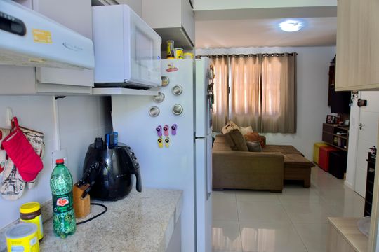 Cozinha de apartamento para alugar com 3 quartos, 69m² em São Lucas, Belo Horizonte