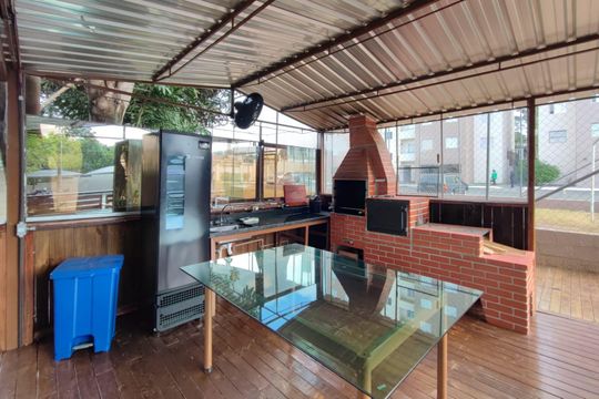 Área comum - Churrasqueira de apartamento à venda com 3 quartos, 61m² em Jardim Santa Eudoxia, Campinas