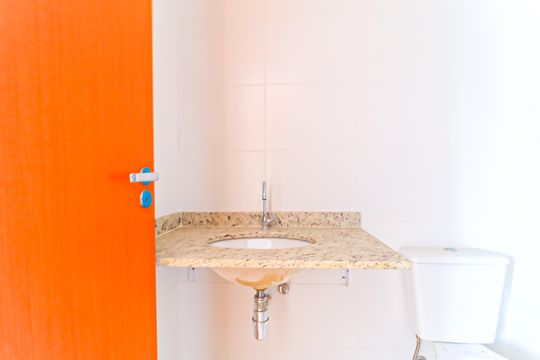 Banheiro da Suíte de apartamento à venda com 2 quartos, 60m² em Cachambi, Rio de Janeiro
