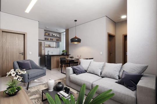 Apartamento à venda com 2 quartos, 107m² em Dona Clara, Belo Horizonte