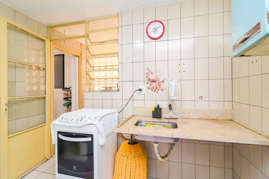 Cozinha de apartamento à venda com 2 quartos, 62m² em Cidade Antônio Estêvão de Carvalho, São Paulo