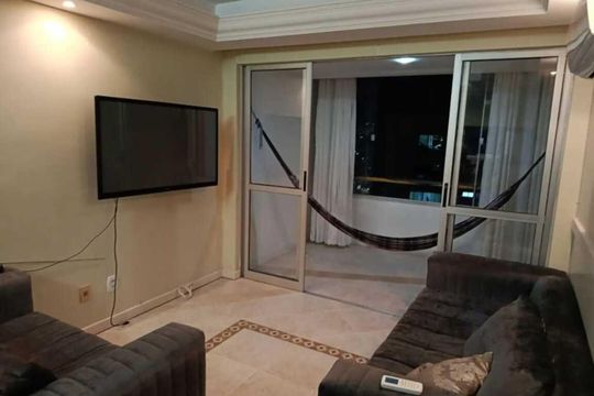 Sala de apartamento para alugar com 3 quartos, 112m² em Costa Azul, Salvador