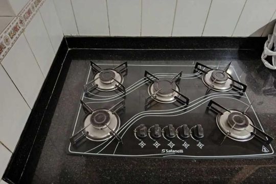 Cozinha de apartamento para alugar com 3 quartos, 112m² em Costa Azul, Salvador