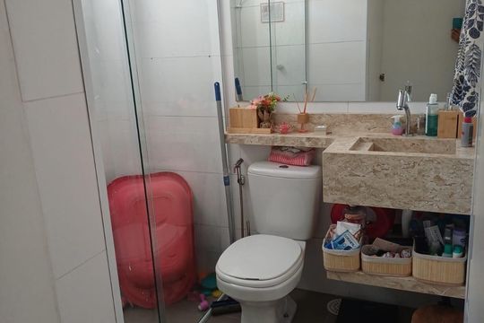 Banheiro de apartamento para alugar com 2 quartos, 68m² em Bela Vista, Osasco