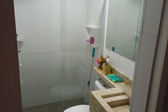 Banheiro de apartamento para alugar com 2 quartos, 68m² em Bela Vista, Osasco