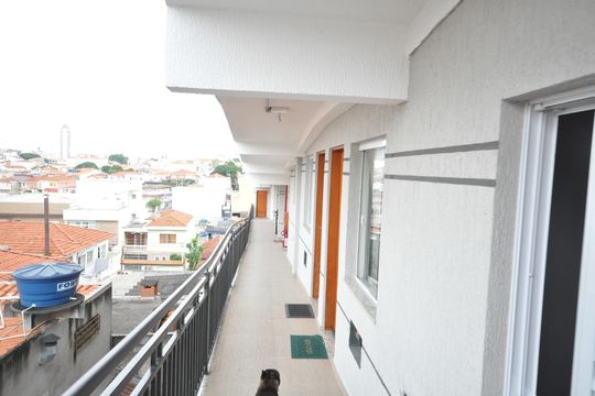 Hall de entrada de apartamento para alugar com 2 quartos, 42m² em Vila Gustavo, São Paulo