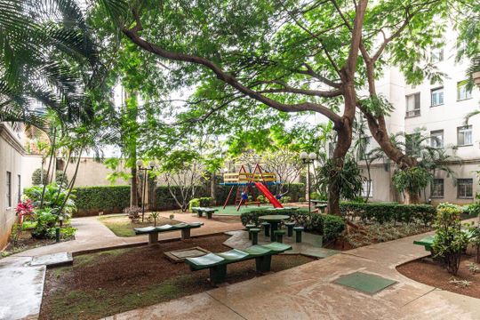 Jardim Interno de apartamento à venda com 1 quarto, 41m² em Luz, São Paulo
