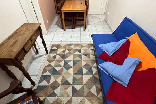Sala de apartamento para alugar com 1 quarto, 37m² em Embaré, Santos