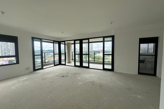 Sala de apartamento à venda com 2 quartos, 107m² em Alphaville Empresarial, Barueri