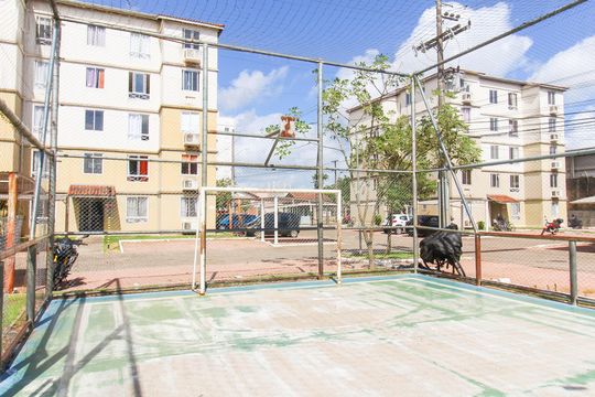 Área comum - Quadra de apartamento à venda com 3 quartos, 53m² em Fátima, Canoas