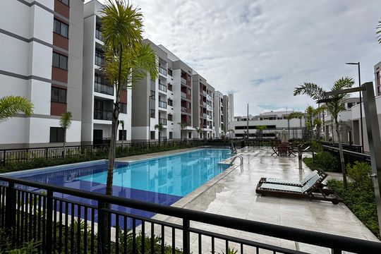 Área comum de apartamento para alugar com 2 quartos, 52m² em Recreio dos Bandeirantes, Rio de Janeiro