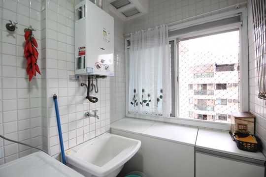 Área de Serviço de apartamento à venda com 4 quartos, 240m² em Barra Olímpica, Rio de Janeiro
