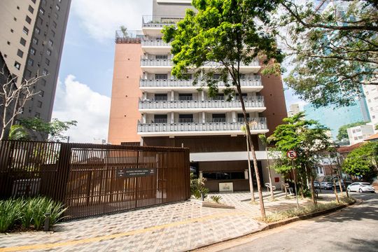 fachada de apartamento à venda com 3 quartos, 127m² em Liberdade, São Paulo