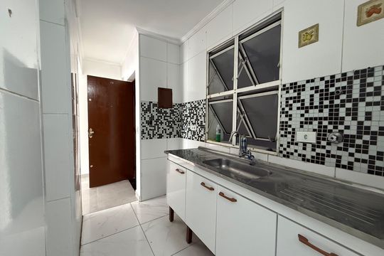 Cozinha de apartamento à venda com 2 quartos, 53m² em Sé, São Paulo