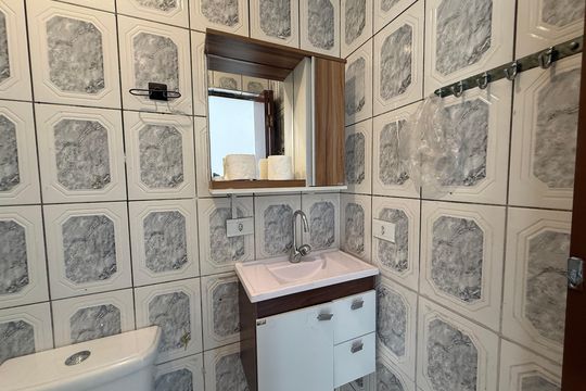 Banheiro de apartamento à venda com 2 quartos, 53m² em Sé, São Paulo