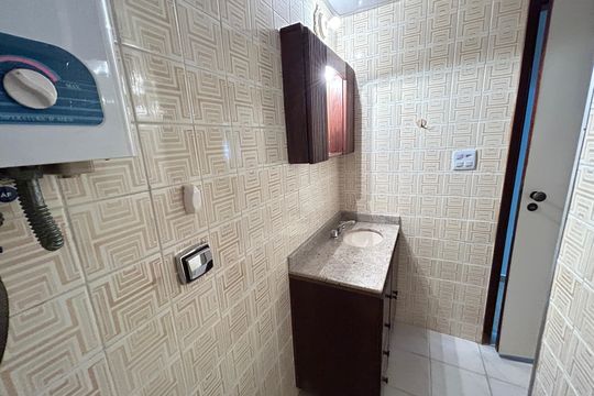 Banheiro de apartamento à venda com 2 quartos, 69m² em Lins de Vasconcelos, Rio de Janeiro