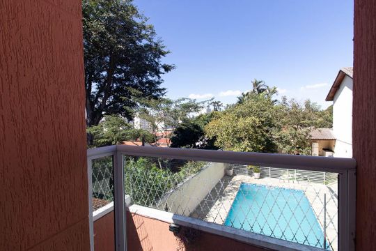 Sacada da Suíte 2 de casa de condomínio à venda com 2 quartos, 60m² em Vila Irmaos Arnoni, São Paulo