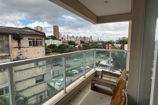 Sacada de apartamento à venda com 3 quartos, 78m² em Bosque da Saúde, São Paulo